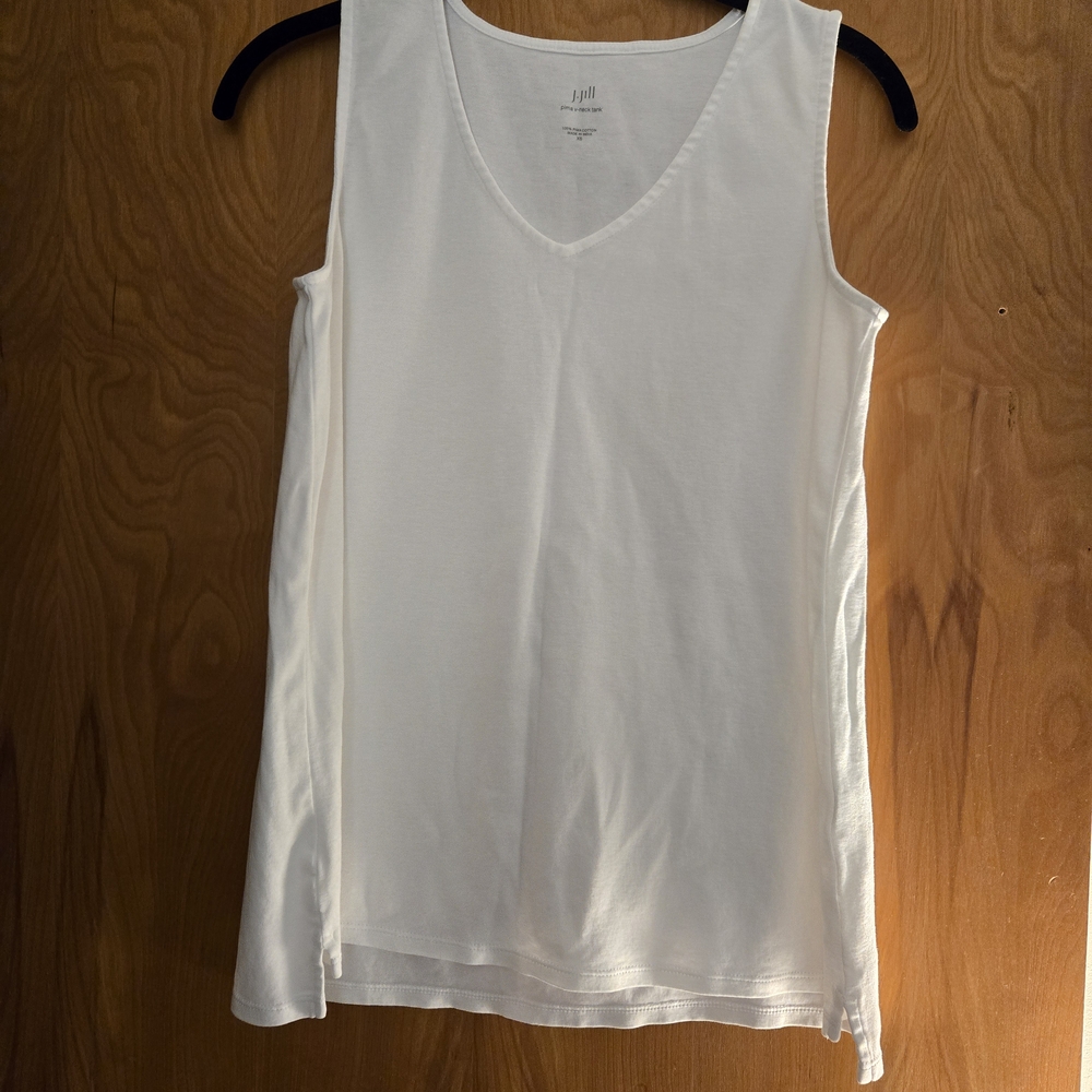 J. Jill White Tunic Top